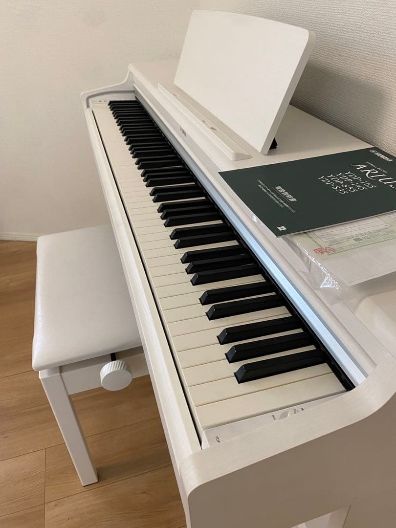 【値下げ！】Yamaha YDP-165WH ホワイトウッド調 電子ピアノ
