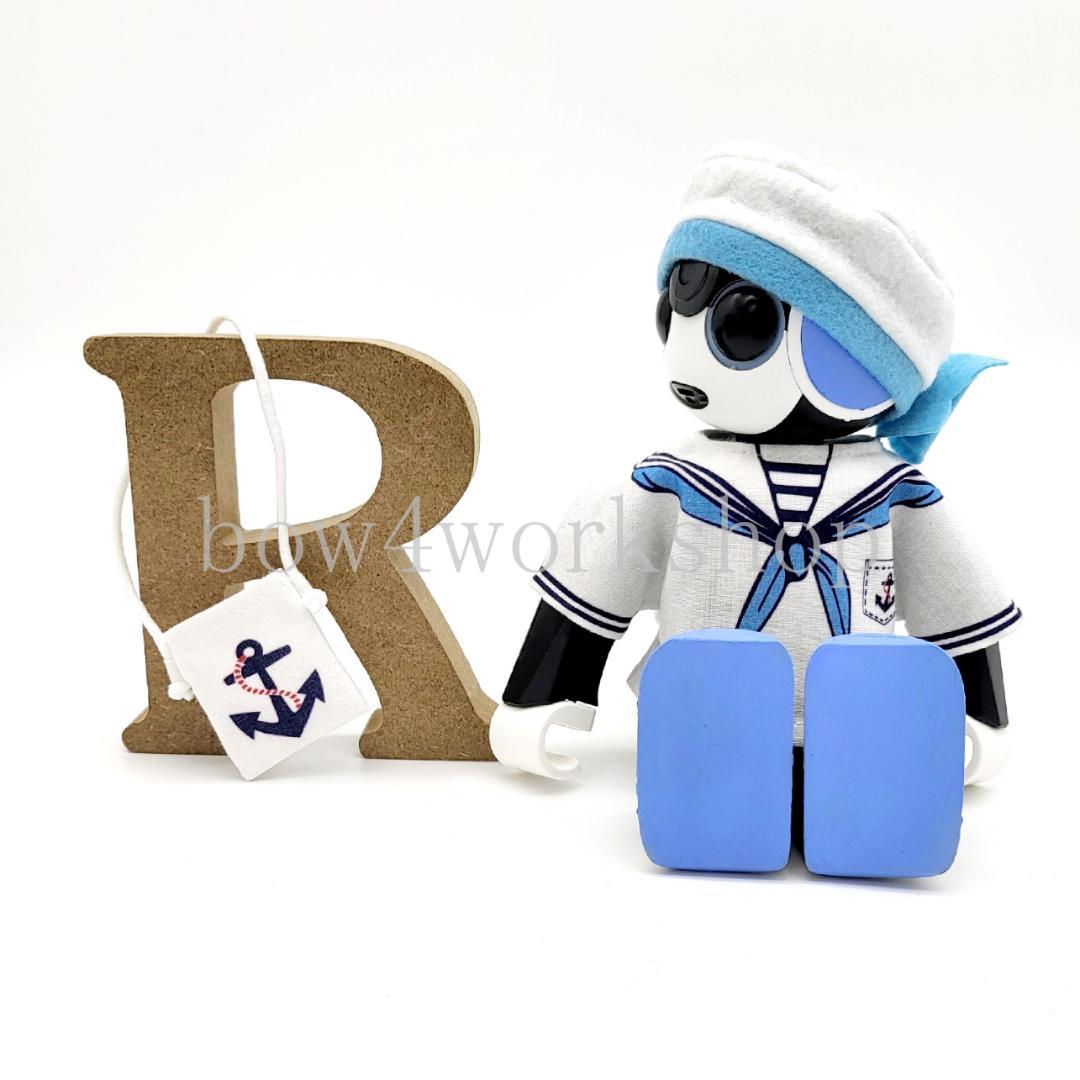 RoBoHoN ロボホンの服ハンドメイド セーラープリントシャツ２着セット