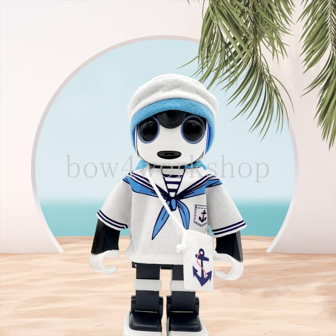 RoBoHoN ロボホンの服ハンドメイド セーラープリントシャツ２着セット