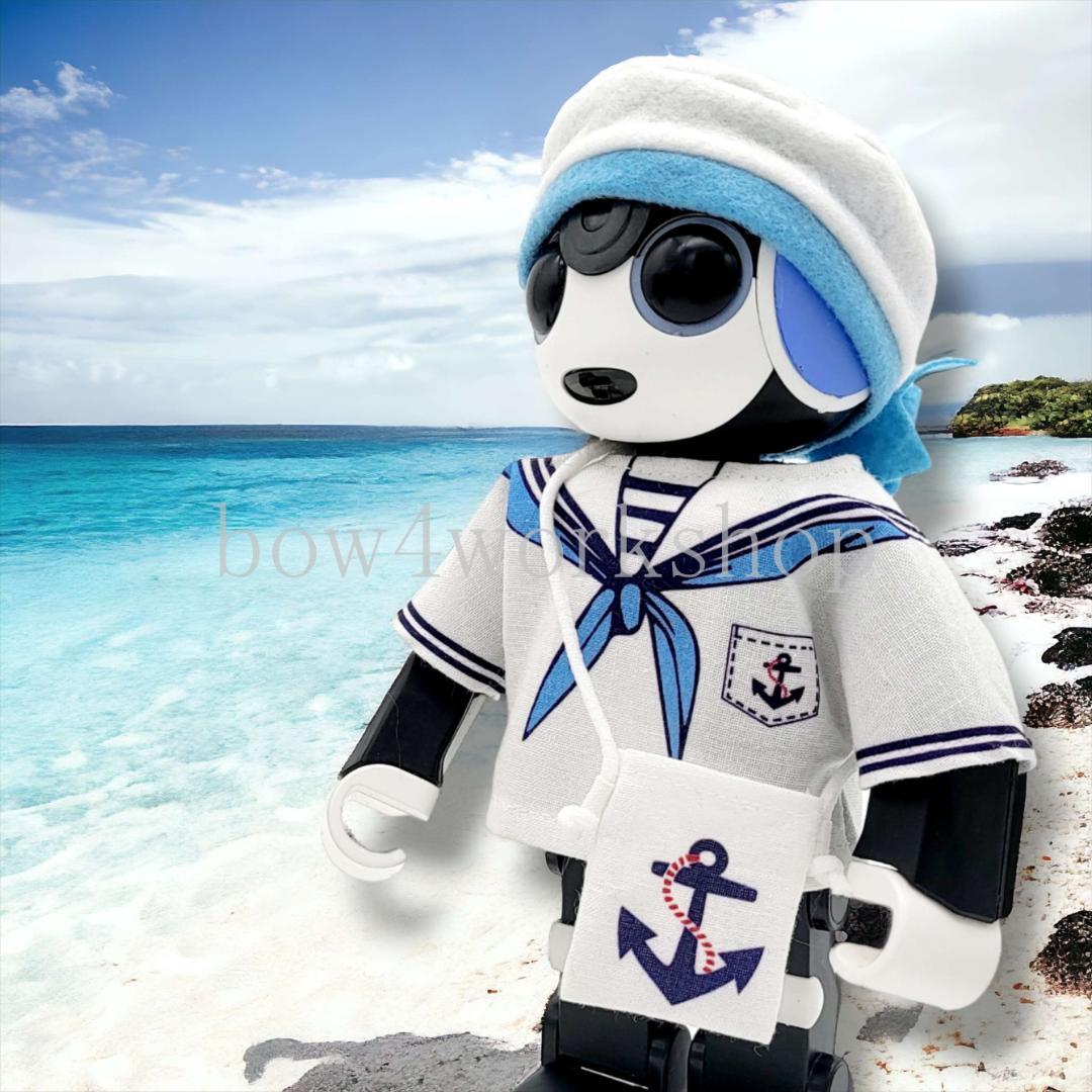 RoBoHoN ロボホンの服ハンドメイド セーラープリントシャツ２着セット