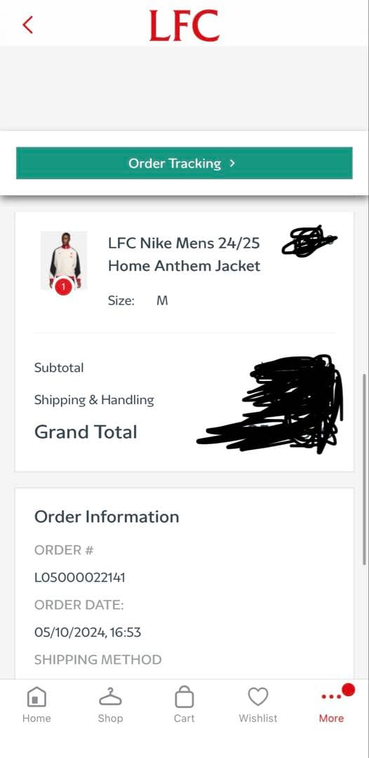 リバプールFC アンセムジャケット Mサイズ