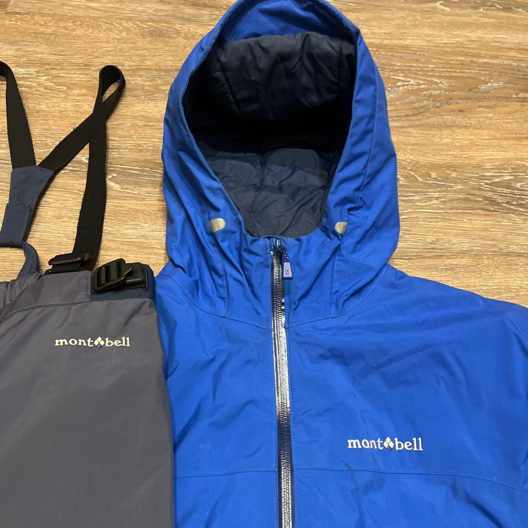 mont-bell モンベル　150男の子　　女の子スキーウェア　スノーウェア