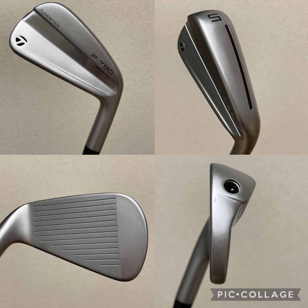 希少 美品 テーラーメイド P790 2023 支給品 アイアンセット 4〜PW