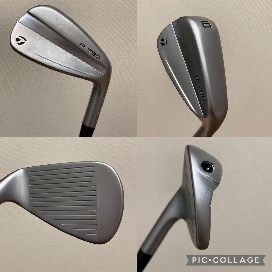 希少 美品 テーラーメイド P790 2023 支給品 アイアンセット 4〜PW
