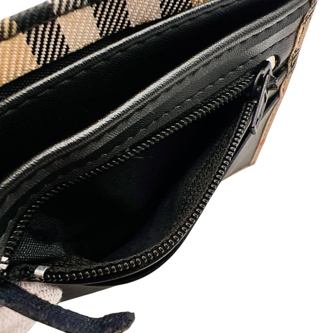 BURBERRY ノバチェック メンズ 折り財布 7636