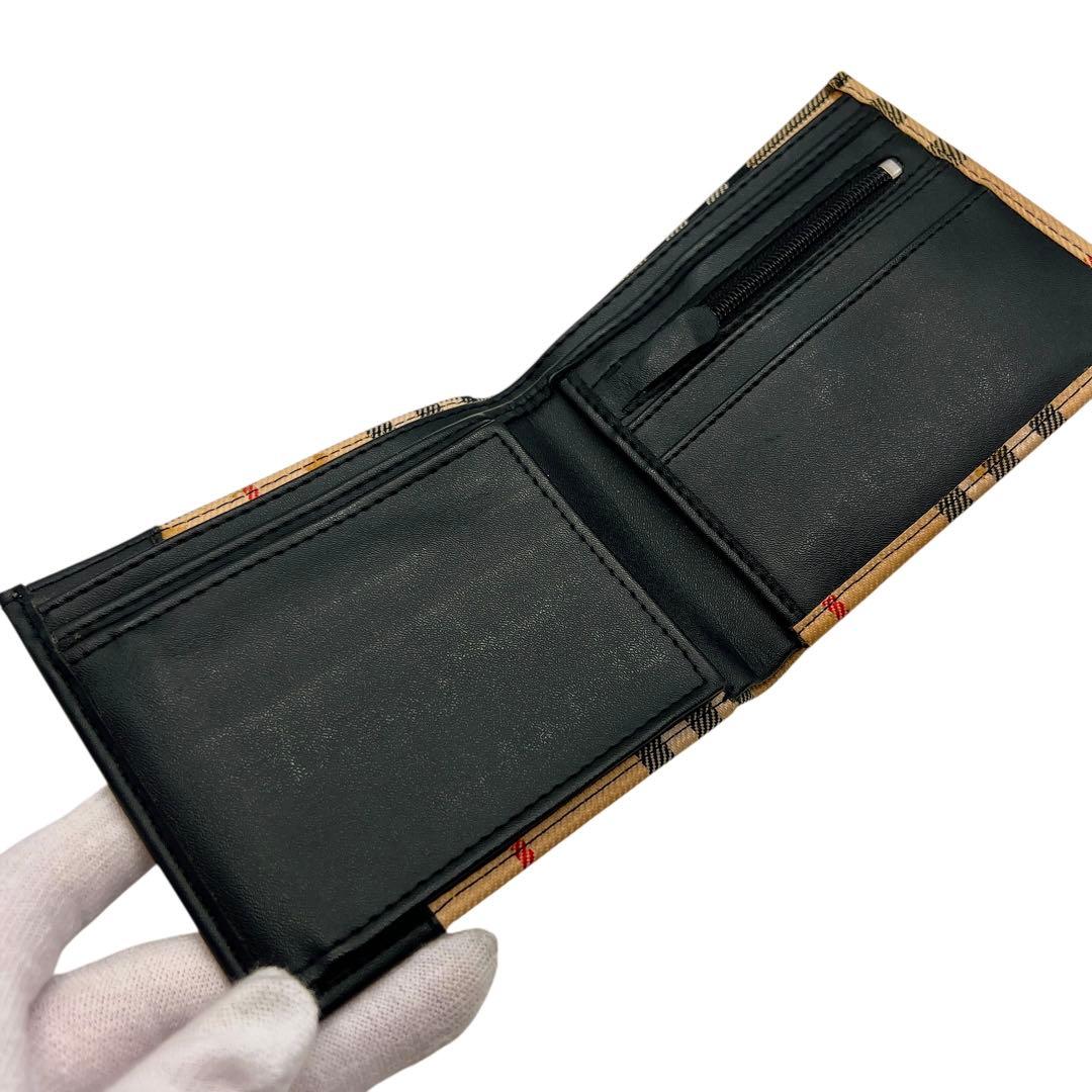 BURBERRY ノバチェック メンズ 折り財布 7636