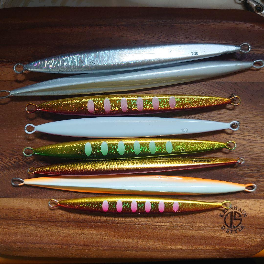 SHIMANO ジグ イージーペブル等 ８本セット