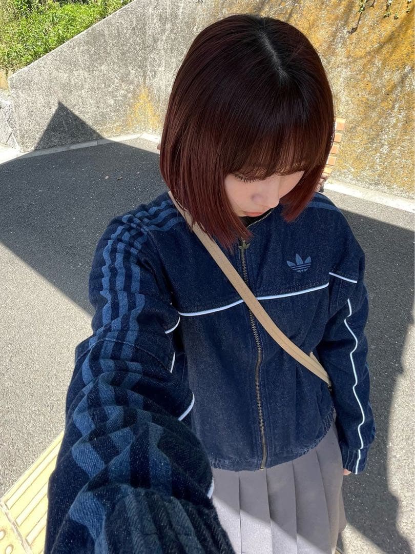 adidas originals デニム トラックスーツ（上下セット）　ジャージ