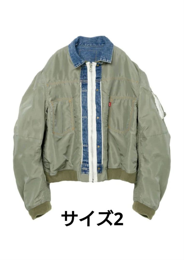 Levi's sacai Reversible Blouson サイズ2