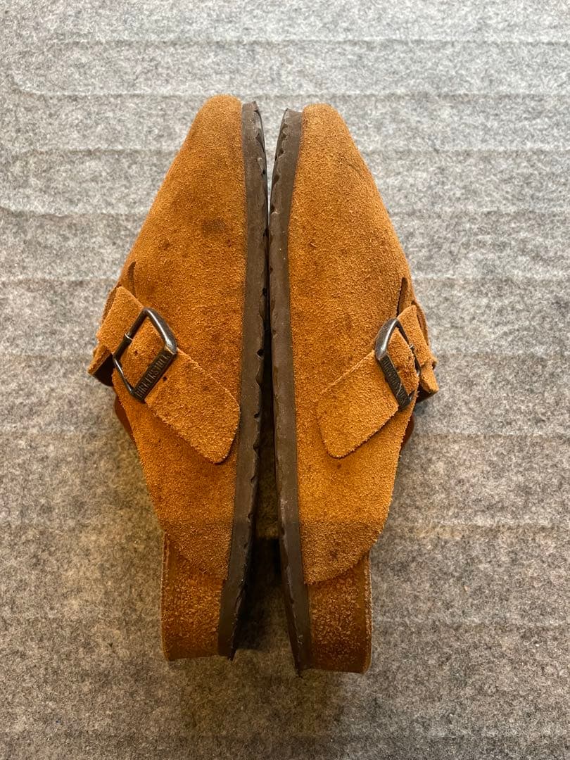 ビルケンシュトック　ボストン　サボ　スエード　　　サンダル　26.5cm