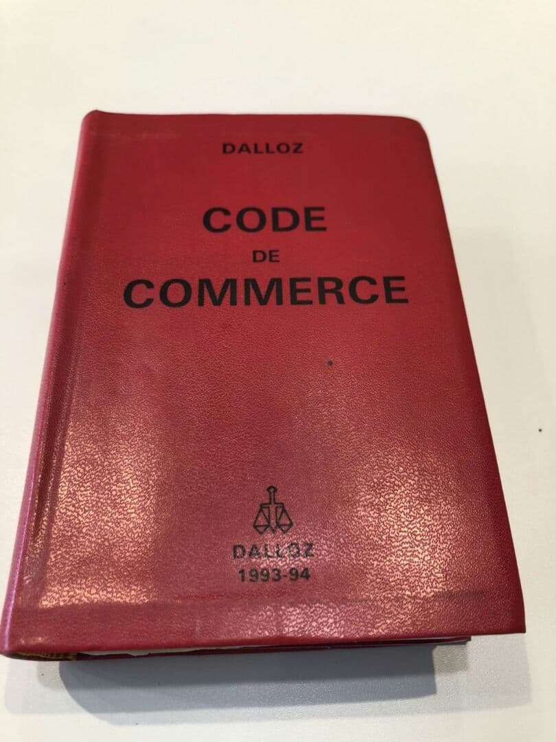 【洋書・専門書】【研究支援】code de commerce