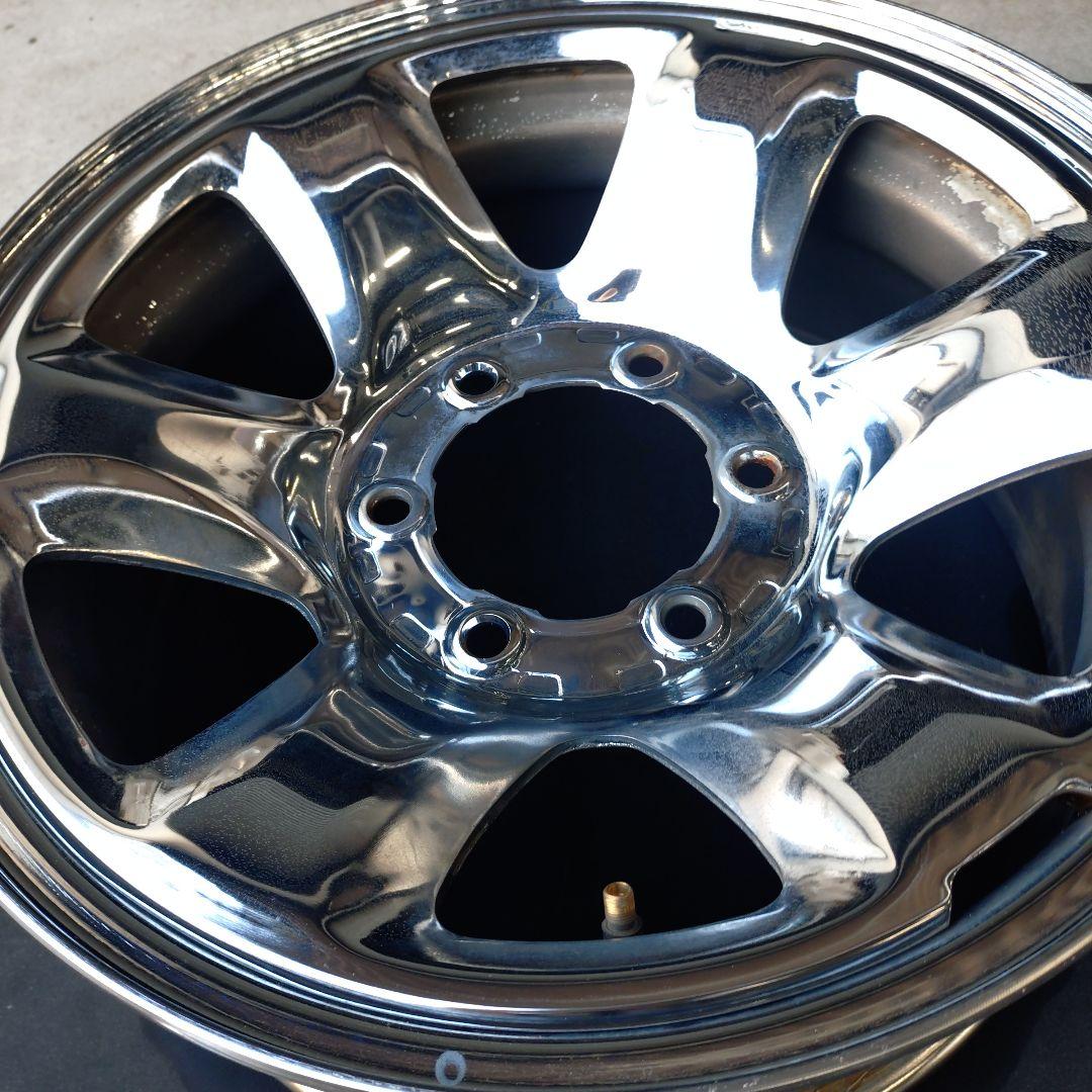 185サーフ 純正メッキホイール 4本セット