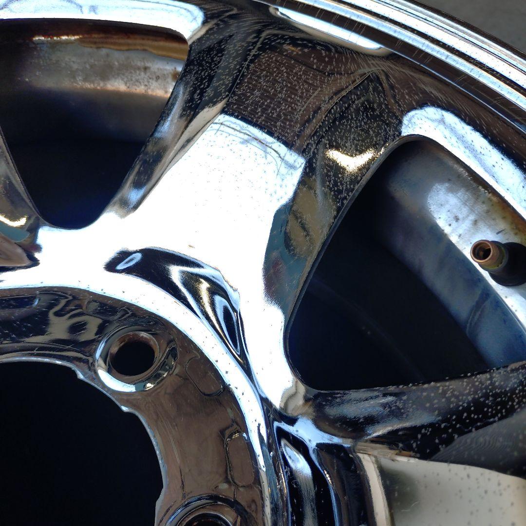 185サーフ 純正メッキホイール 4本セット