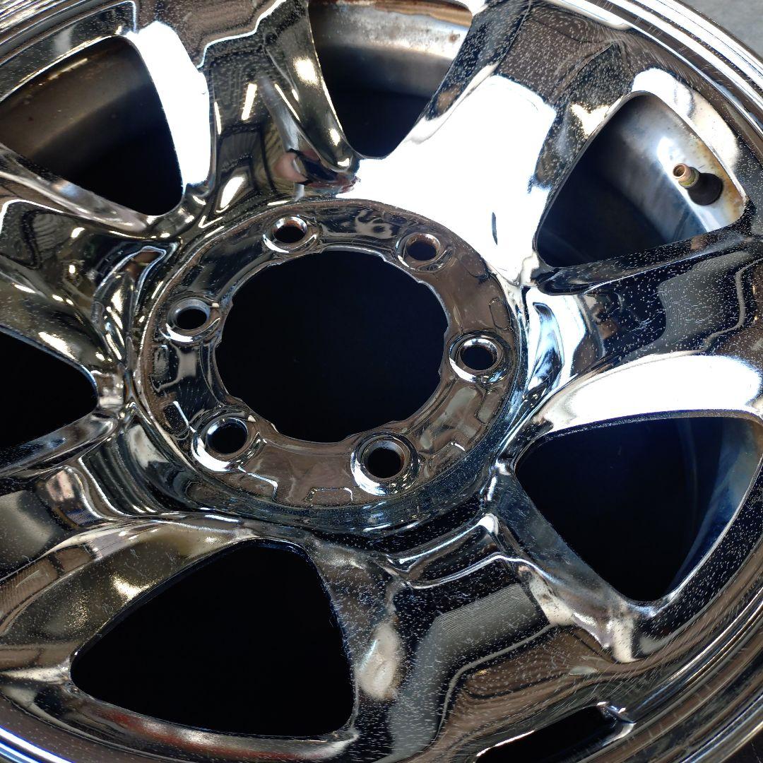 185サーフ 純正メッキホイール 4本セット