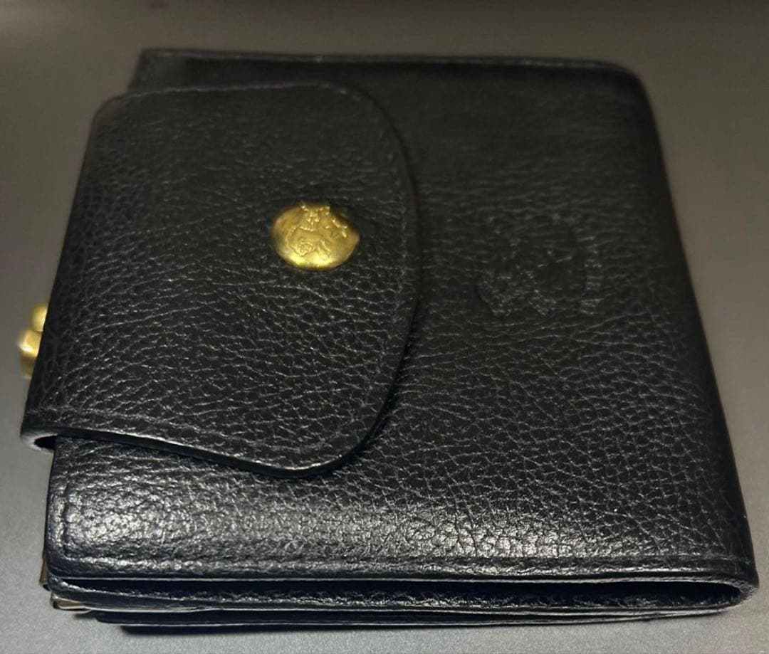 【SALE 美品】イルビゾンテ　がま口折り財布　54202309640