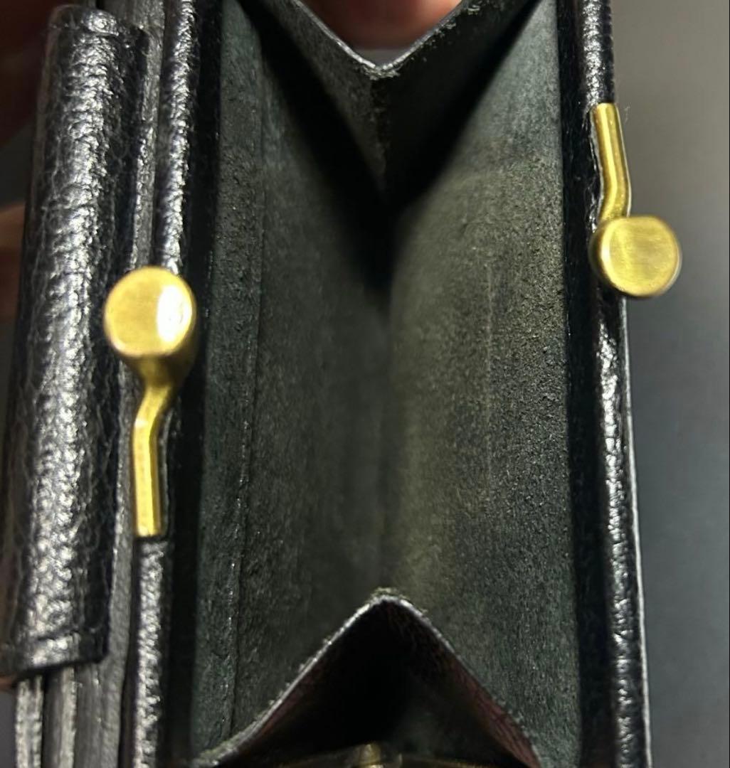 【SALE 美品】イルビゾンテ　がま口折り財布　54202309640