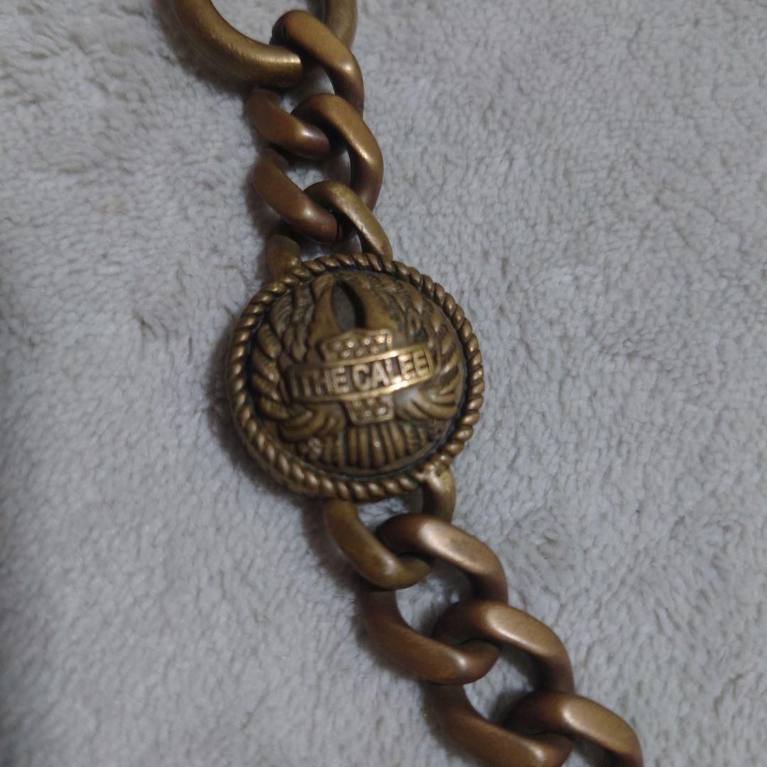 CALEE キャリー　ウォレットチェーン　真鍮　廃盤品