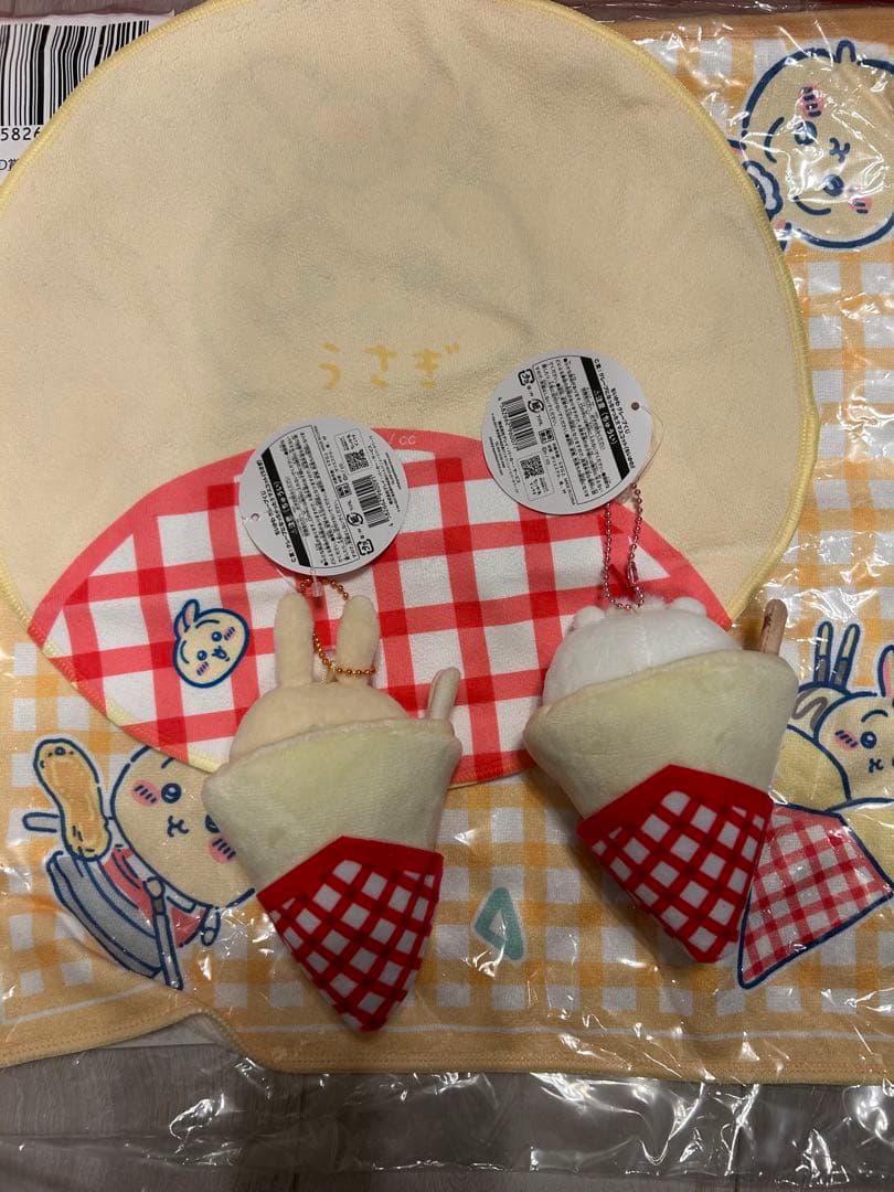 ちいかわクレープくじ クレープになっちゃった!!マスコット ちいかわ うさぎ