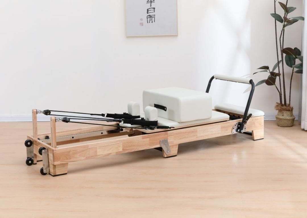 Yurena様 新品ウッドフォルダブルピラティスリフォーマー セット