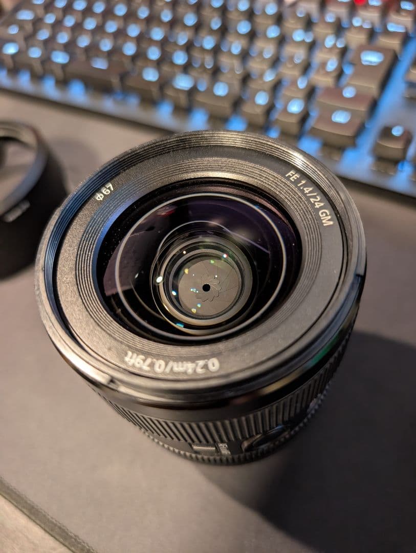 美品　Sony FE24mm f1.4 GM レンズ
