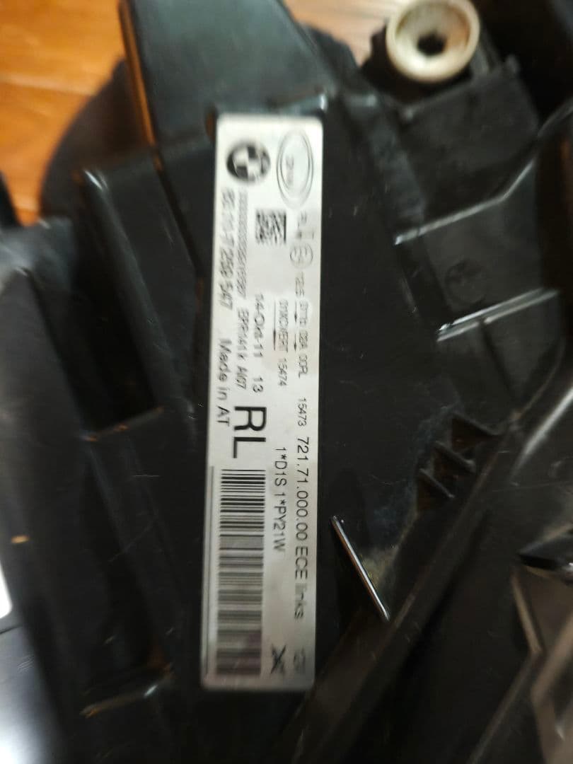  ヘッドライト　左