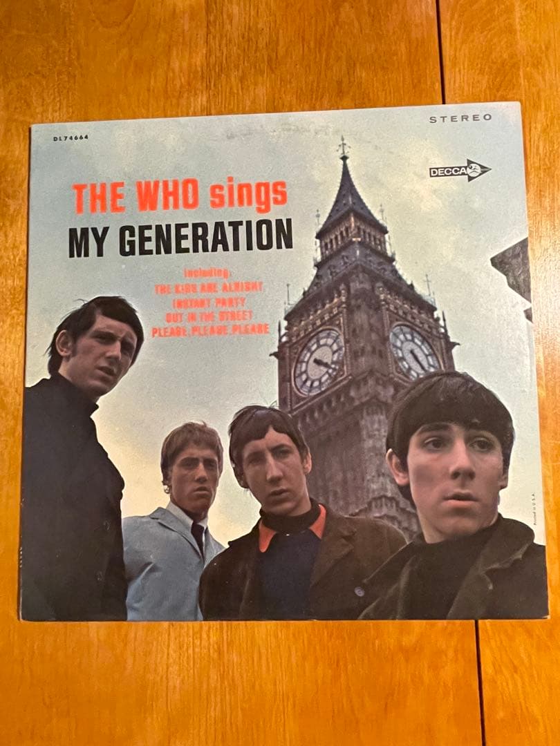 ザ フー マイジェネレイション USオリジナル盤 THE WHO