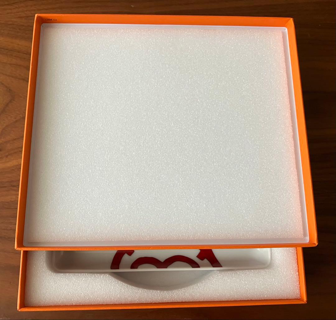新品未使用★HERMES エルメス　ガダルキヴイール　スクエアプレート トレー