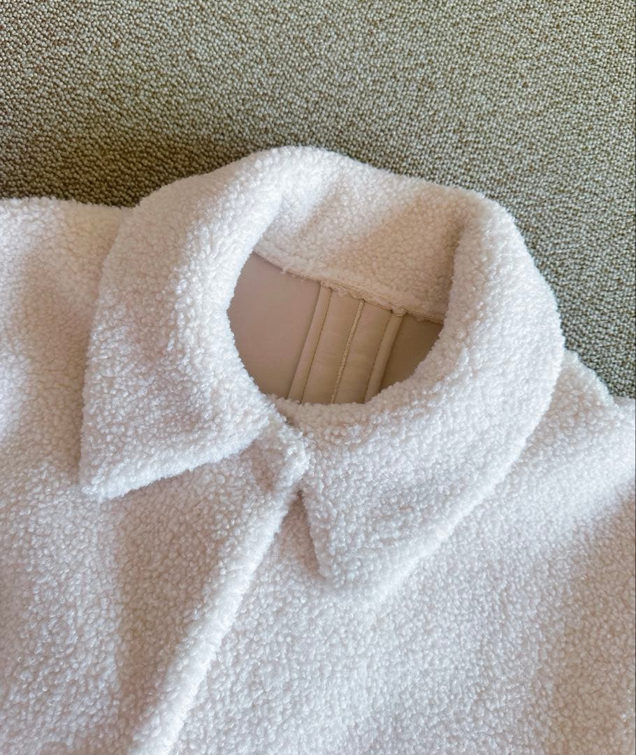 ameri vintage TENT LINE BOA COAT アイボリー