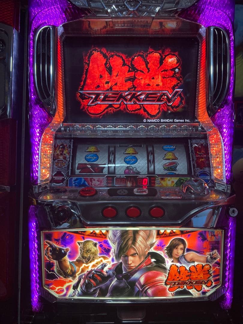 パチスロ実機　鉄拳2nd（送料込み）最終価格