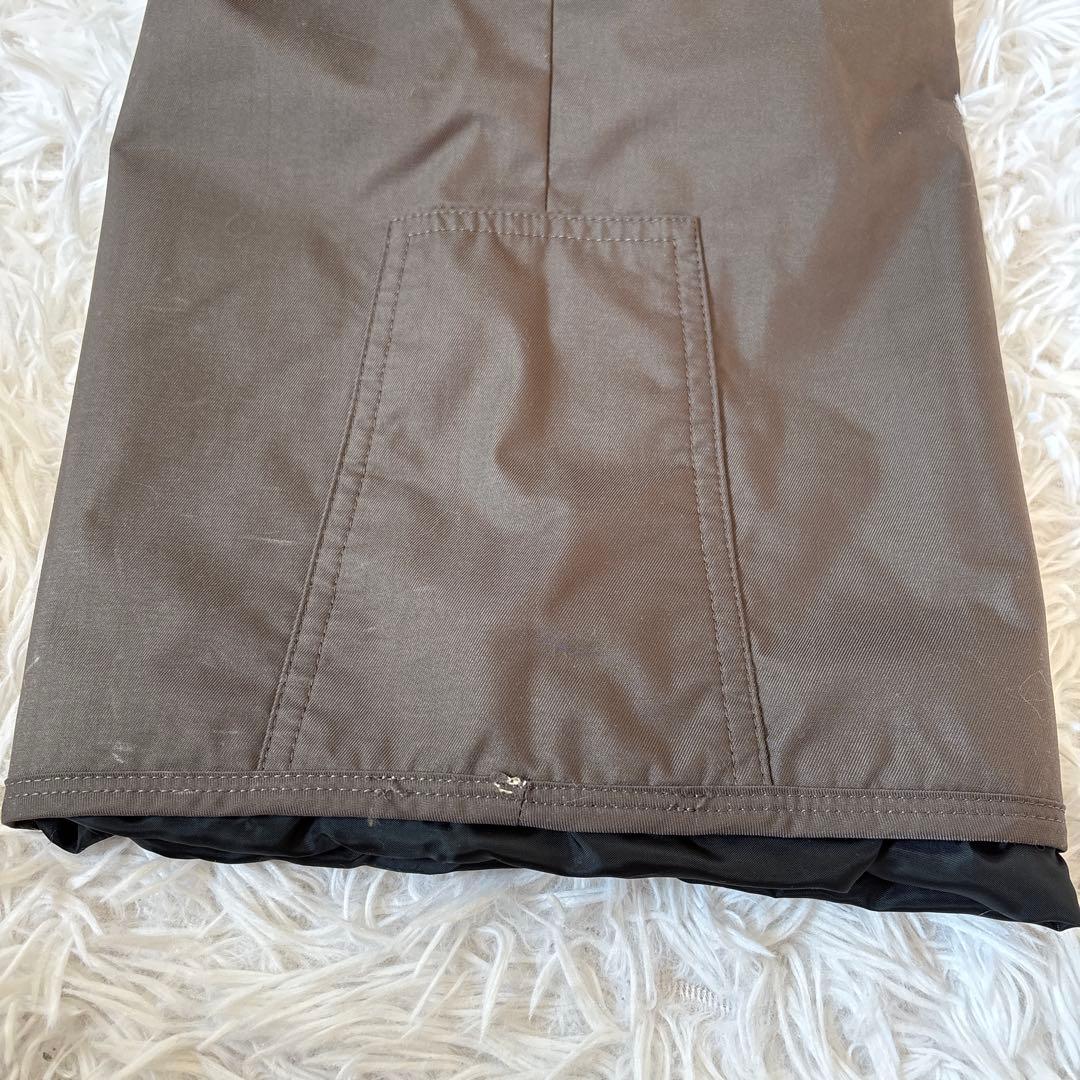 DESCENTEデサント　メンズスキーウェア上下　M イエロー　グレー