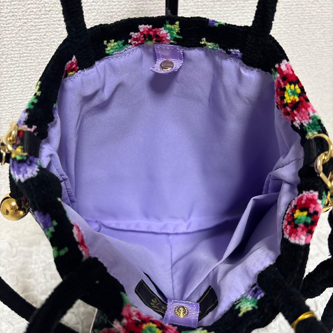 【未使用タグ付き】FEILER フェイラー 花柄 ハンドバッグ ショルダーバッグ