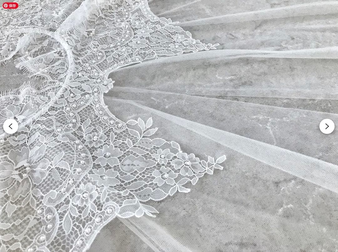 最終値下】定価62,418円 ウエディングケープ＋VERA WANGハンガー付き