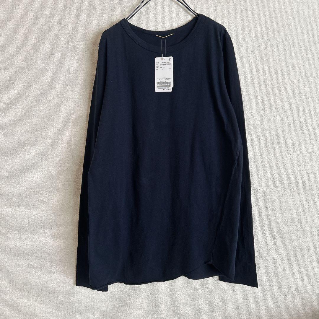 Deuxieme Classe 新品未使用　Layering Tシャツ　ネイビー