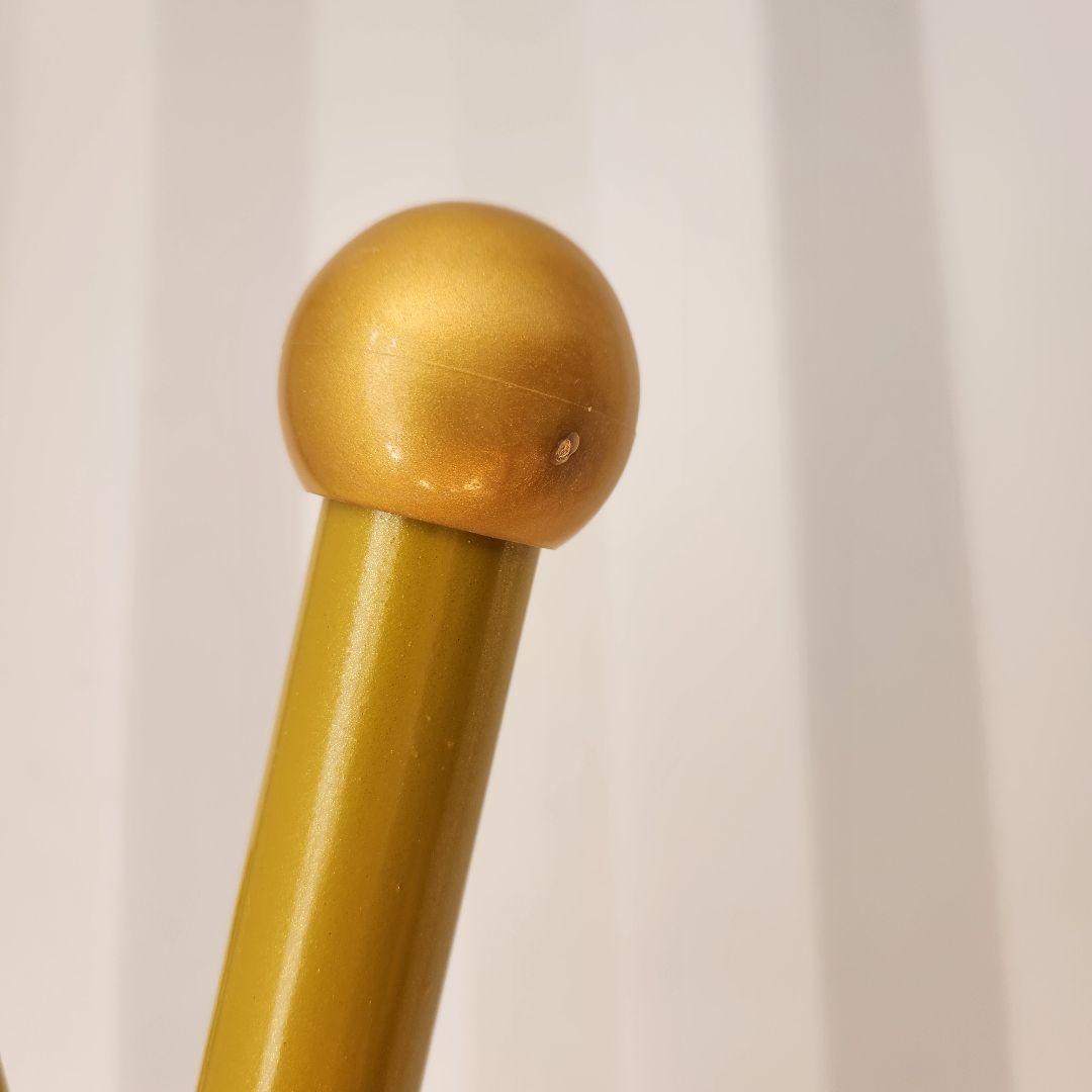 金属製　大理石ベース　ポールハンガー　ハンガーラック　コートハンガー　ゴールド