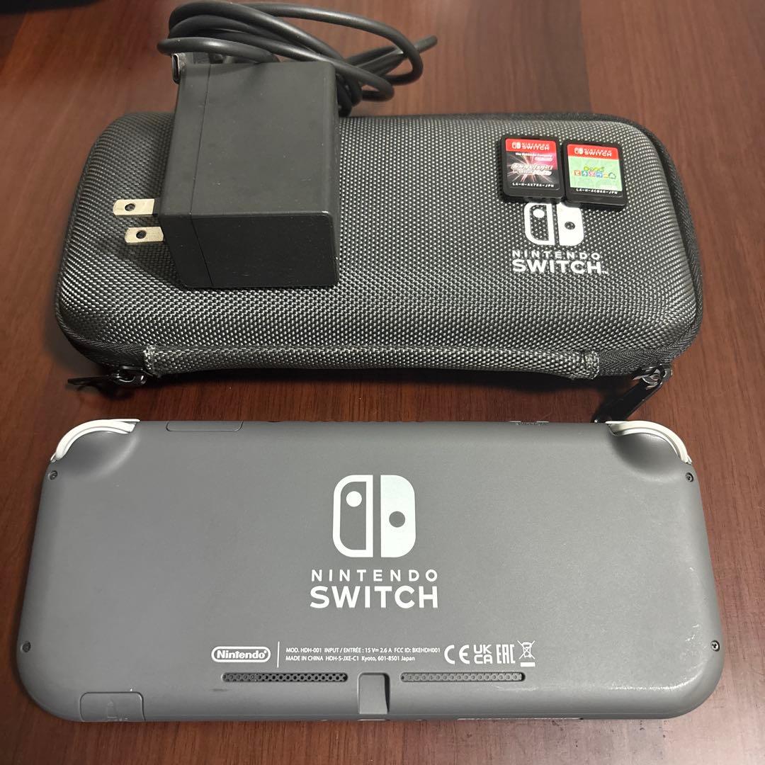 ボ*兵様 任天堂Switchライト グレー あつ森とポケモンパール