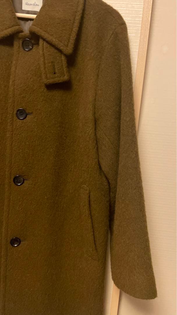 【美品】Steven Alan シャギーミドルコート　モカ　Mサイズ