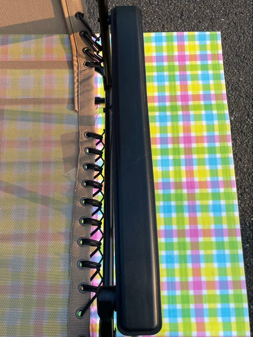 送料込みColeman コールマン　リクライニングチェア 2脚セット ベージュ