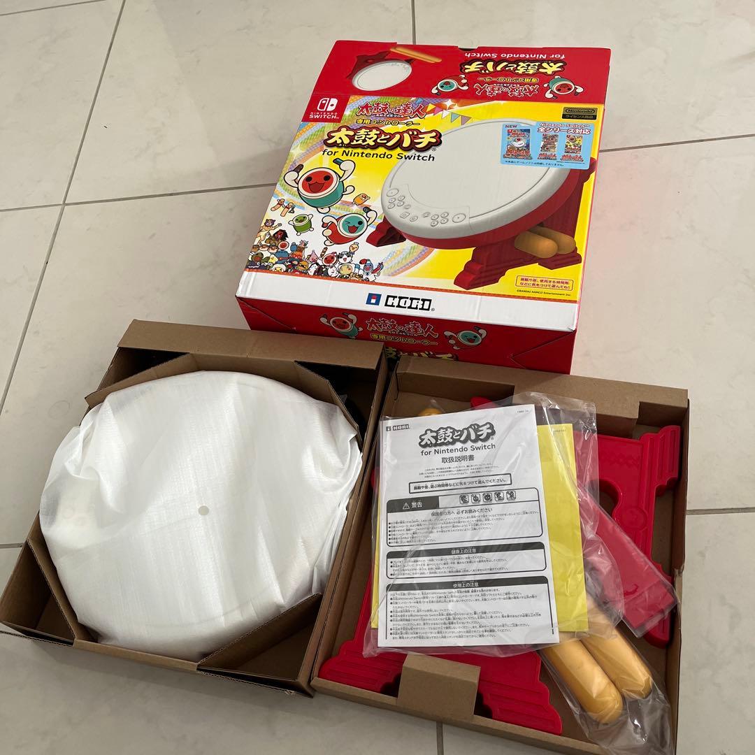 ニンテンドーSwitch 太鼓の達人専用コントローラー&ソフト