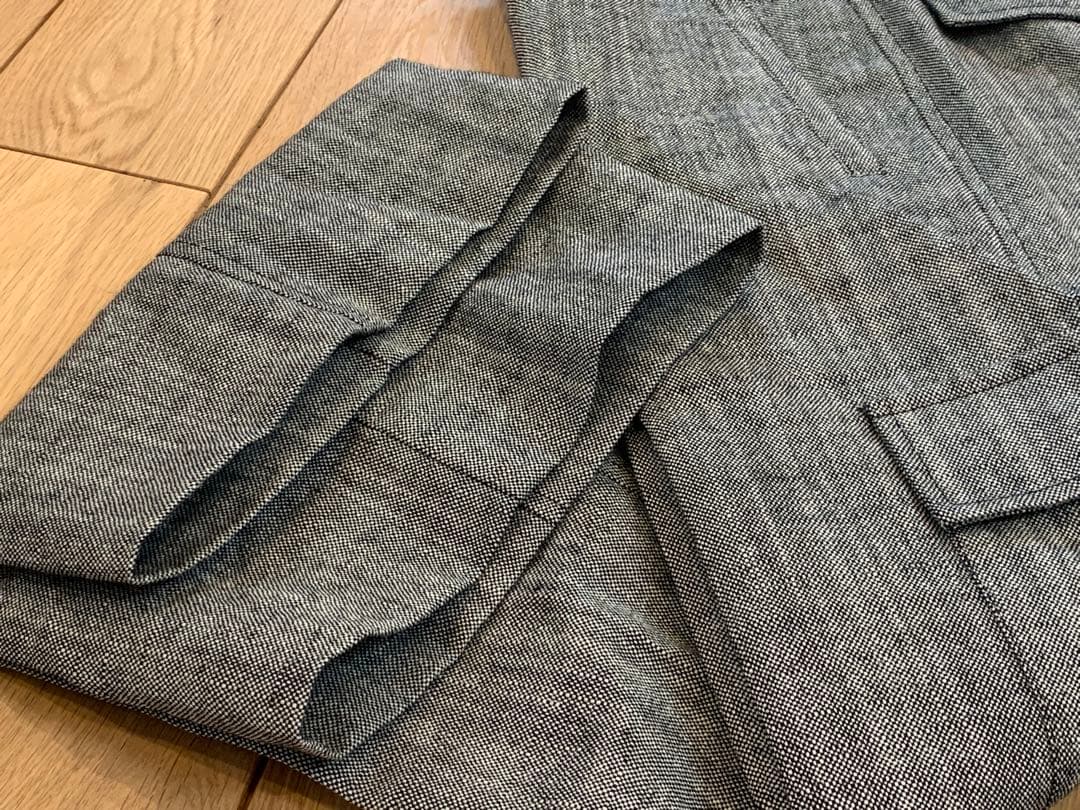 【melmo】jonnlynx WOOL OXFORD PANTS 38