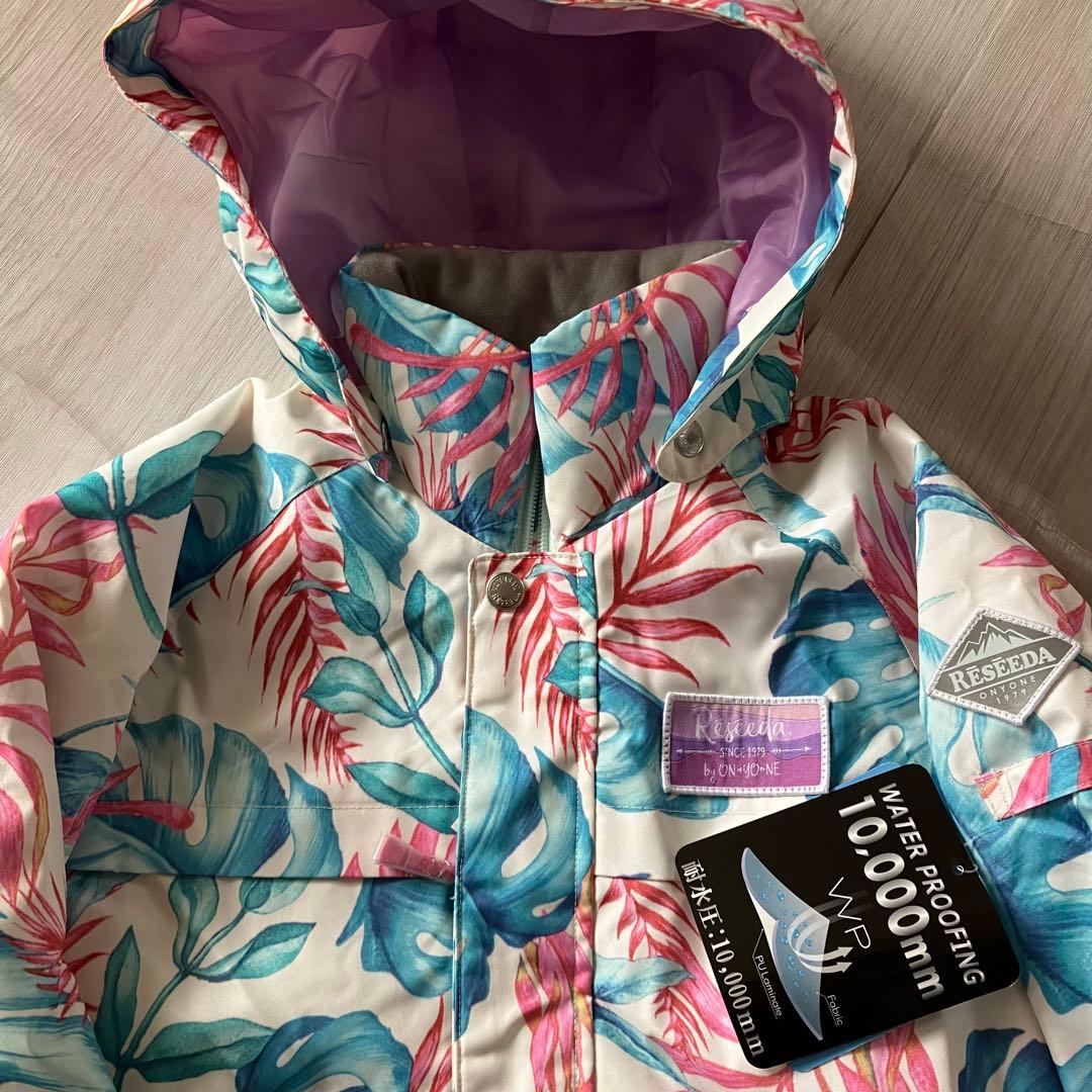 8C✨現行 新品 RESSEDA✨スキーウェア 上下セット キッズ130