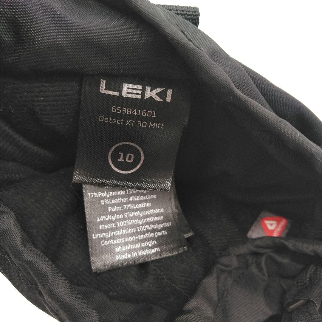 ほぼ新品　LEKI　DETECT XT 3D　ミトン　グローブ　手袋　10サイズ