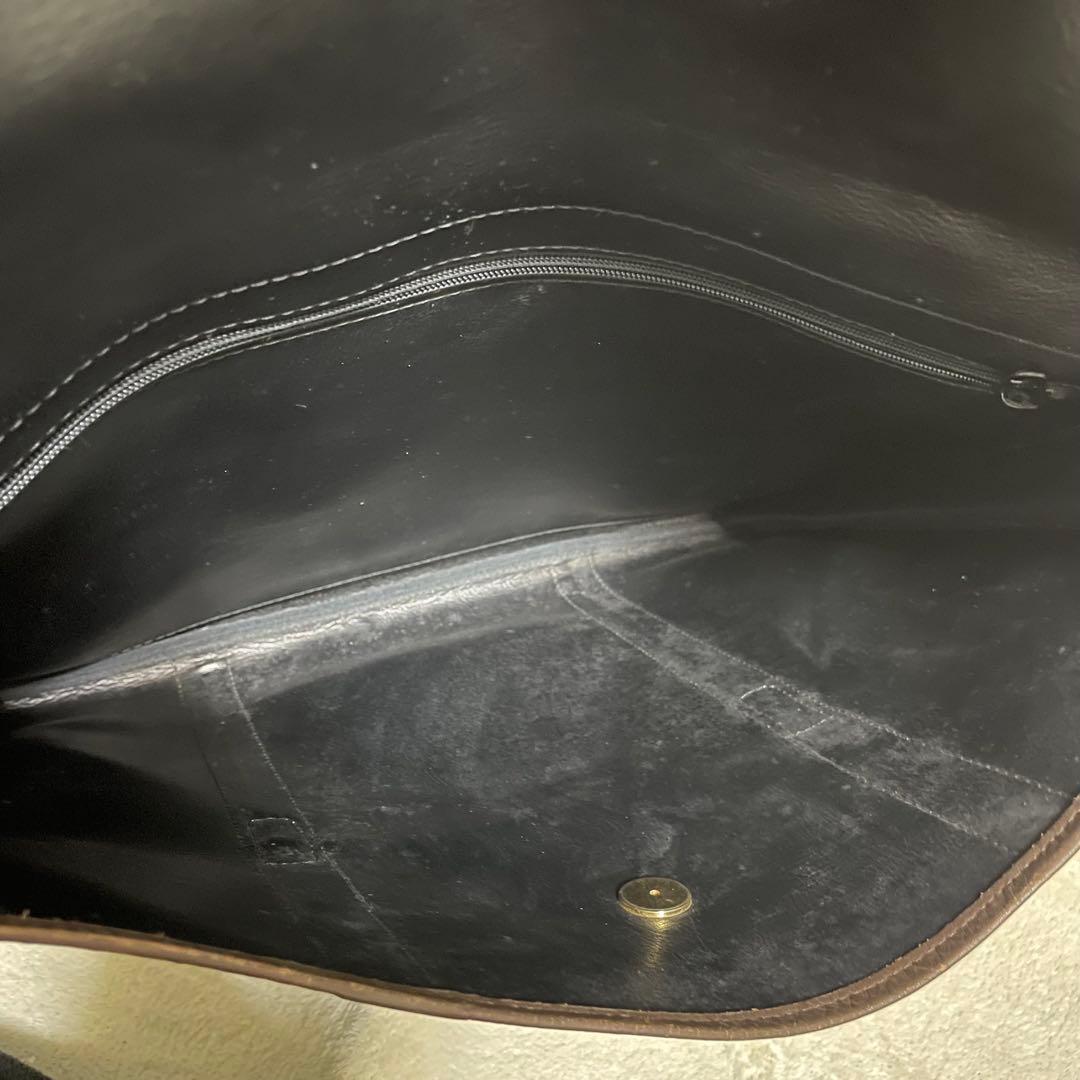 【美品】 バーバリー ビジネスバッグ ノバチェック シャドーホース ロゴプレート