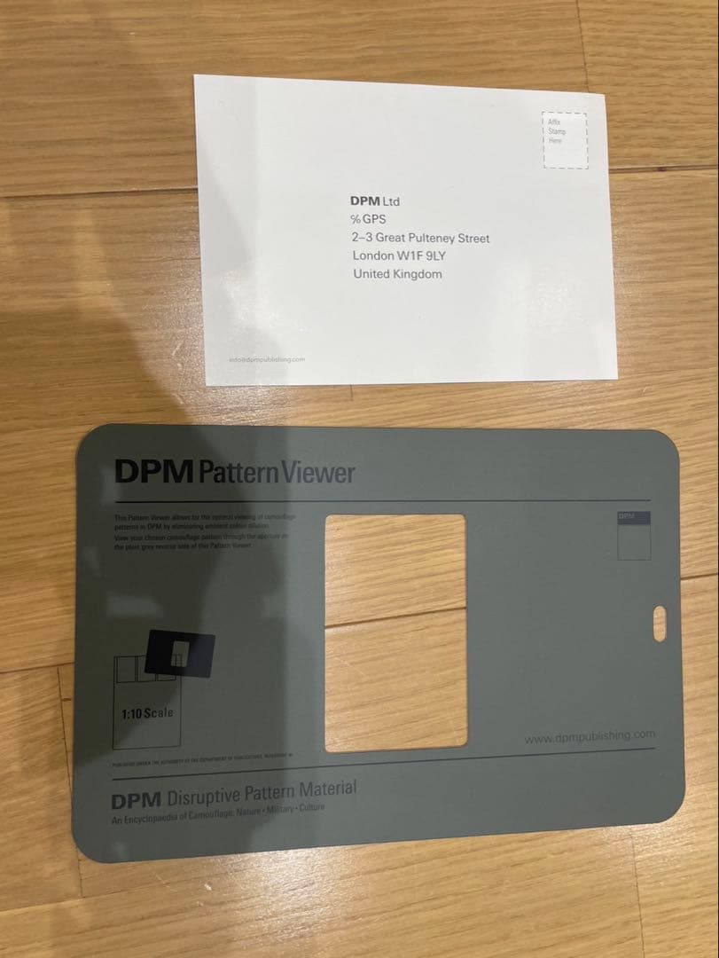 DPM maharishi 迷彩　アートブック