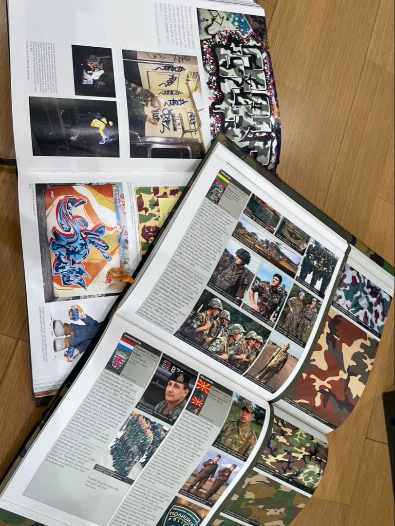 DPM maharishi 迷彩　アートブック