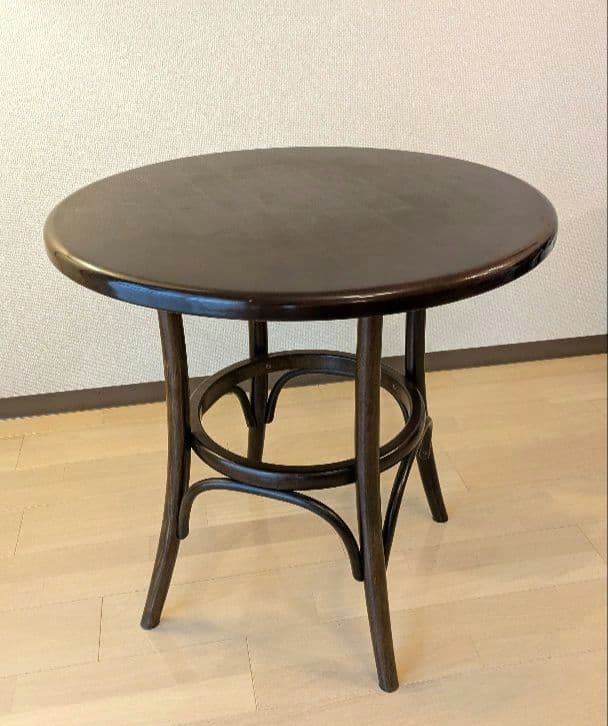 ヴィンテージ　カフェテーブル　ラウンド　チェコ製