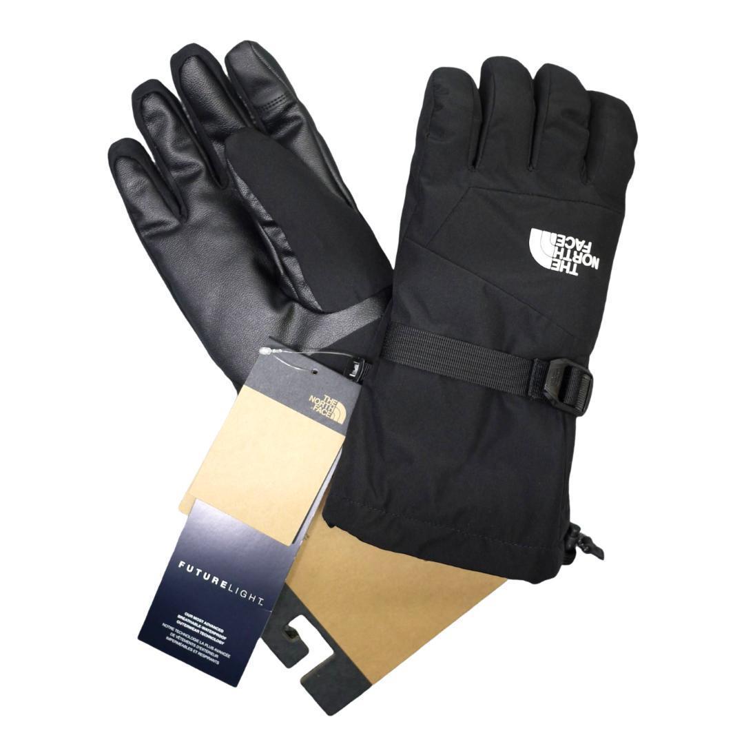 USA限定 新品 ノースフェイス M グローブ 手袋 裏起毛ボア ブラック 黒
