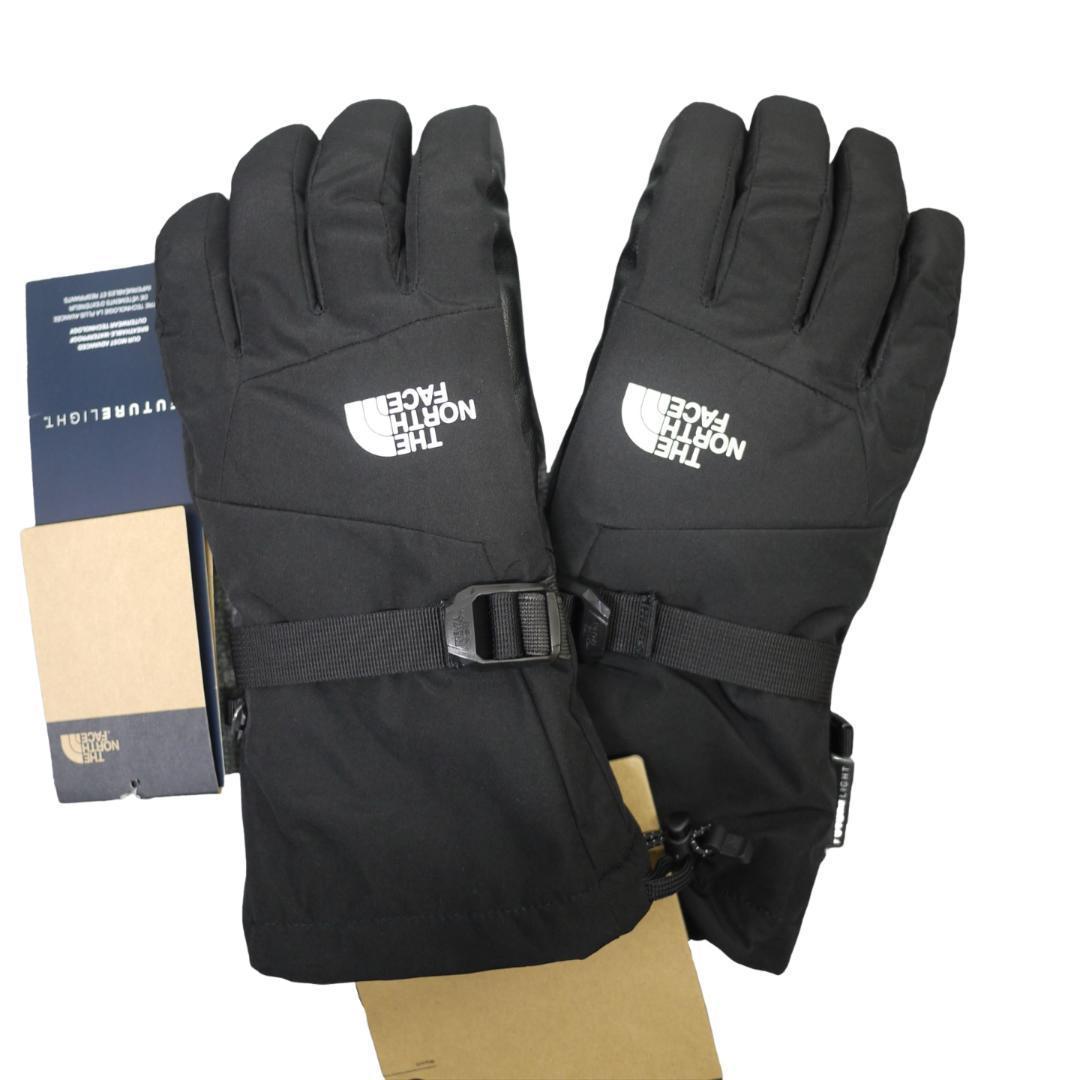 USA限定 新品 ノースフェイス M グローブ 手袋 裏起毛ボア ブラック 黒