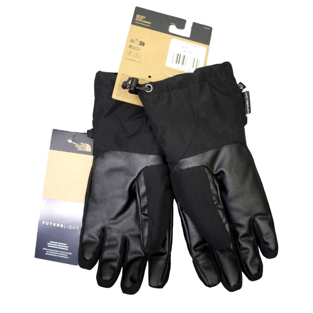 USA限定 新品 ノースフェイス M グローブ 手袋 裏起毛ボア ブラック 黒