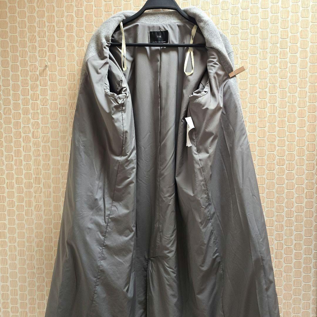 ☆23区☆ウールカシミヤ/ビーバー チェスター コート/ライトグレー36