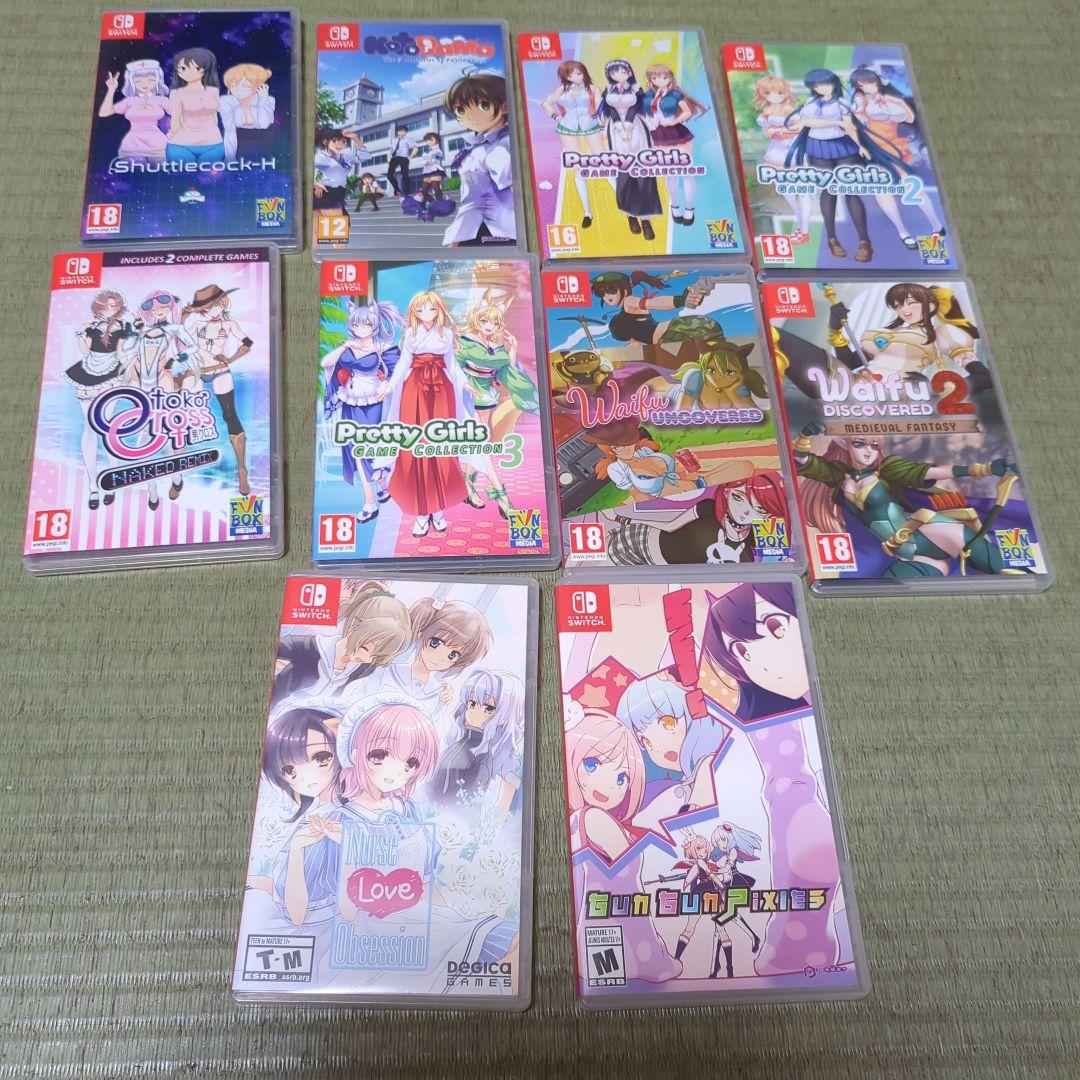 海外版switchソフト10本セット